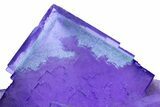 Purple Cubic Fluorite With Fluorescent Phantoms - Cave-In-Rock #246725-3